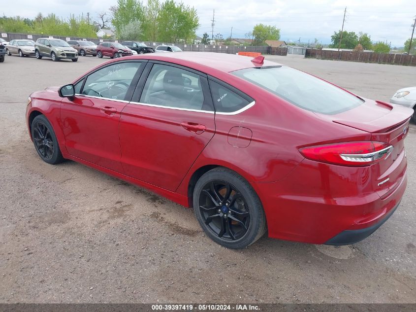 2020 Ford Fusion Se VIN: 3FA6P0HDXLR130097 Lot: 39397419