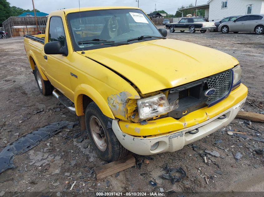 2001 Ford Ranger Edge/Xl/Xlt VIN: 1FTYR10U11TB03493 Lot: 39397421