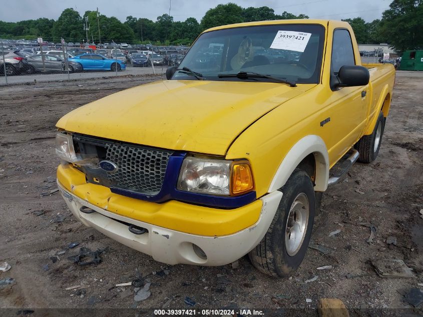 2001 Ford Ranger Edge/Xl/Xlt VIN: 1FTYR10U11TB03493 Lot: 39397421