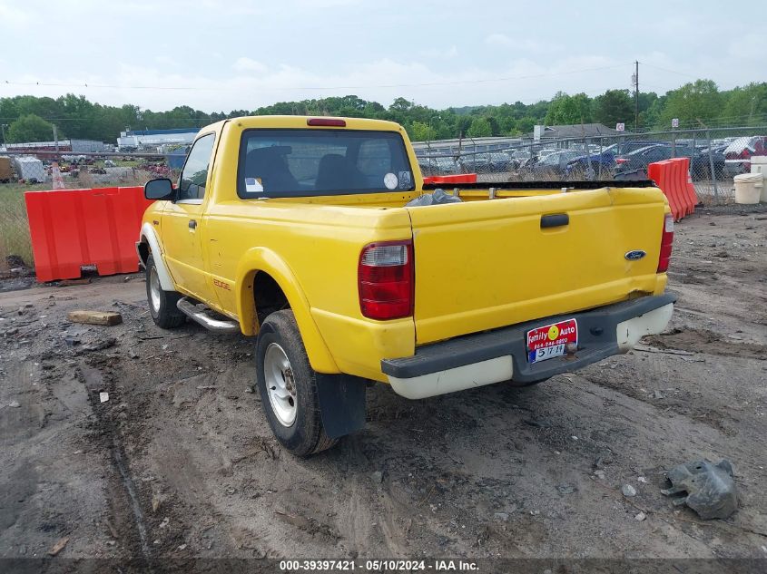 2001 Ford Ranger Edge/Xl/Xlt VIN: 1FTYR10U11TB03493 Lot: 39397421