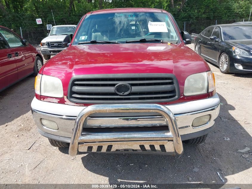 2002 Toyota Tundra Sr5 VIN: 5TBRN34102S267547 Lot: 39397429