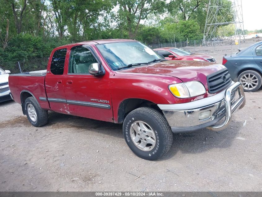 2002 Toyota Tundra Sr5 VIN: 5TBRN34102S267547 Lot: 39397429