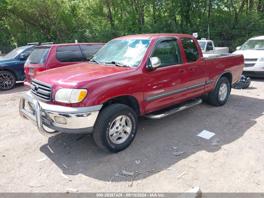 2002 Toyota Tundra Sr5 VIN: 5TBRN34102S267547 Lot: 39397429