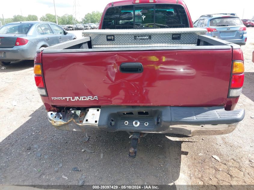 2002 Toyota Tundra Sr5 VIN: 5TBRN34102S267547 Lot: 39397429