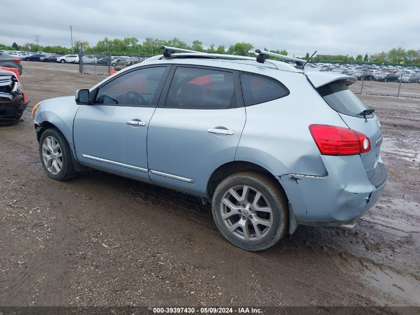 2012 Nissan Rogue Sv W/Sl Pkg VIN: JN8AS5MT1CW260834 Lot: 39397430