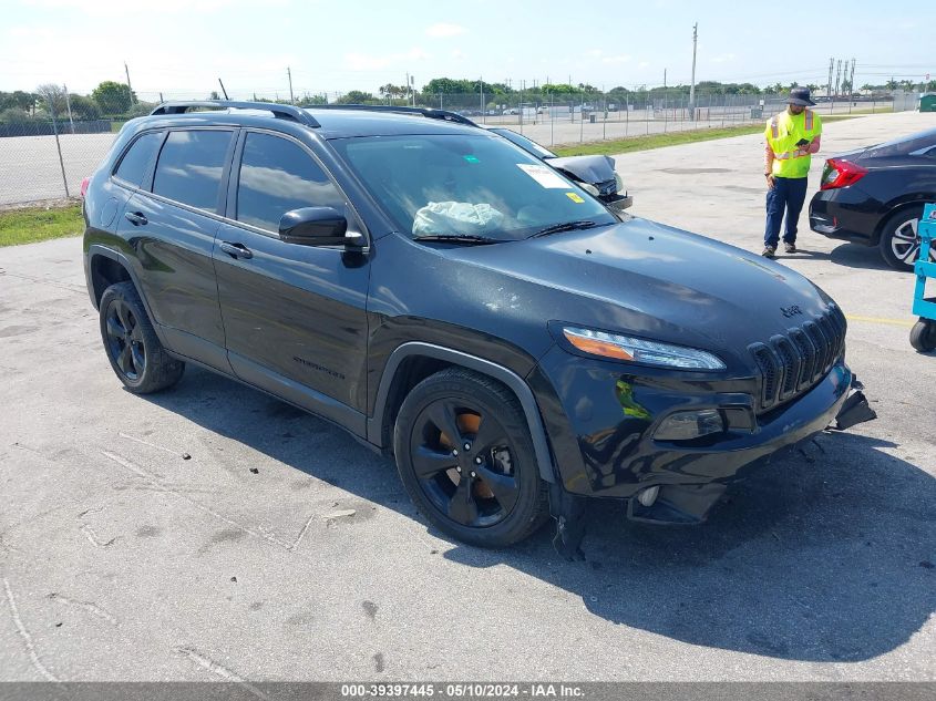 2016 Jeep Cherokee High Altitude VIN: 1C4PJLDBXGW329708 Lot: 39397445