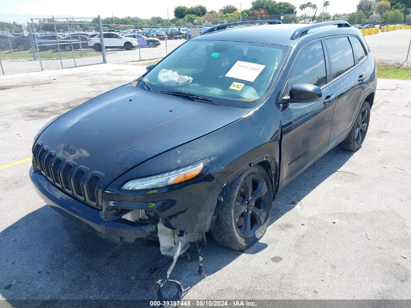 2016 Jeep Cherokee High Altitude VIN: 1C4PJLDBXGW329708 Lot: 39397445