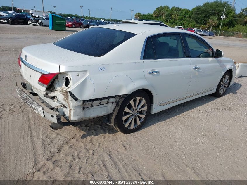 2011 Toyota Avalon Limited VIN: 4T1BK3DB9BU375361 Lot: 39397448