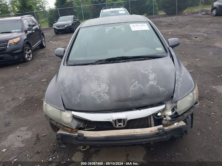 2010 Honda Civic Lx VIN: 2HGFA1F52AH501020 Lot: 39397455