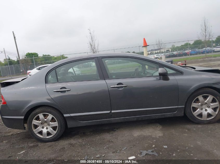 2010 Honda Civic Lx VIN: 2HGFA1F52AH501020 Lot: 39397455