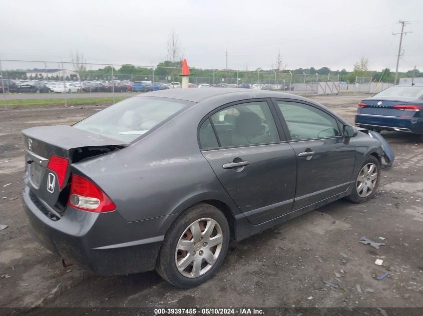 2010 Honda Civic Lx VIN: 2HGFA1F52AH501020 Lot: 39397455