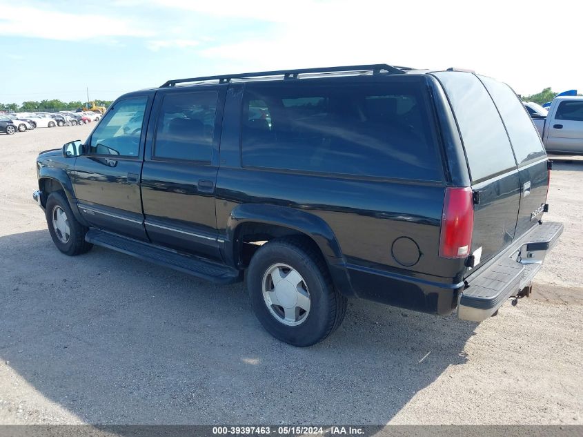 1997 Chevrolet Suburban 1500 VIN: 3GNFK16R4VG137551 Lot: 39397463