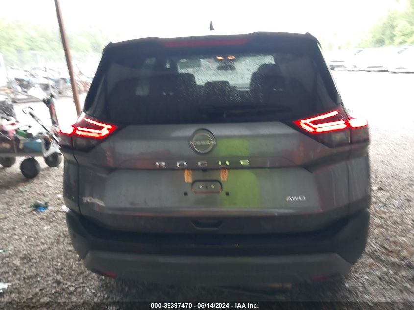 2023 Nissan Rogue S Intelligent Awd VIN: 5N1BT3AB4PC772278 Lot: 39397470