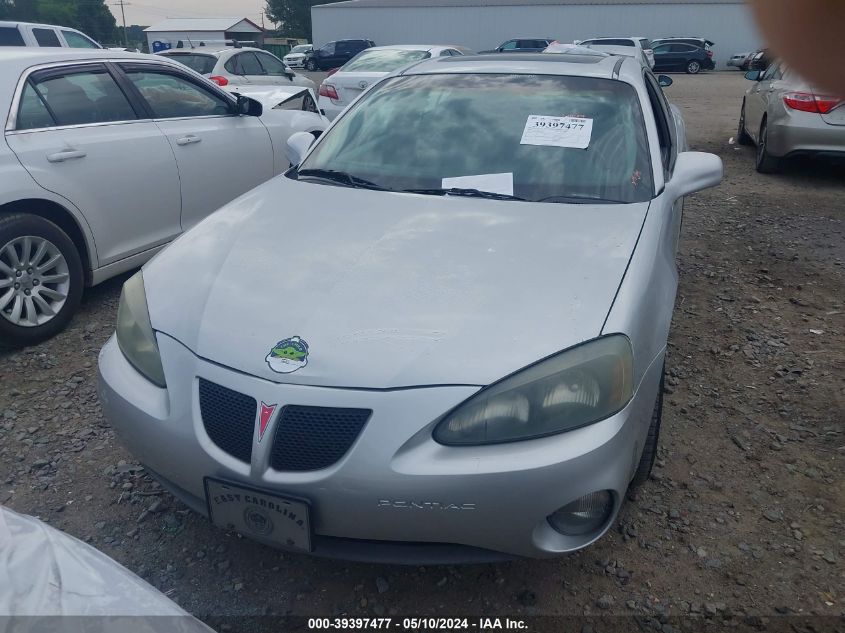 2004 Pontiac Grand Prix Gt2 VIN: 2G2WS522741173559 Lot: 39397477