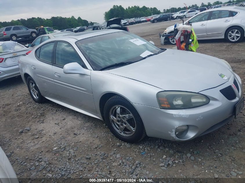 2004 Pontiac Grand Prix Gt2 VIN: 2G2WS522741173559 Lot: 39397477