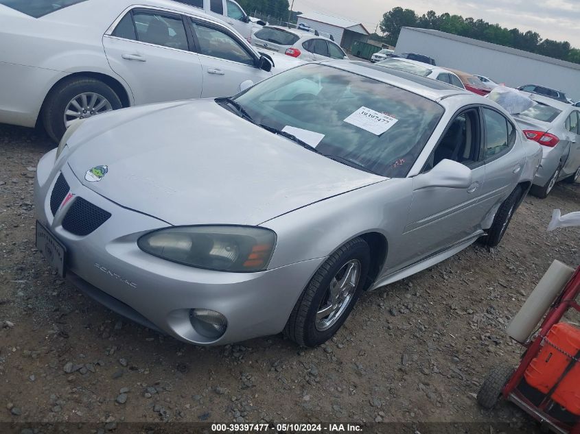 2004 Pontiac Grand Prix Gt2 VIN: 2G2WS522741173559 Lot: 39397477