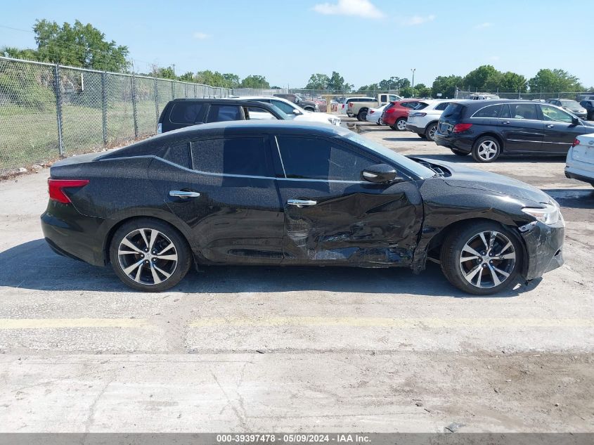 2017 Nissan Maxima 3.5 Sv VIN: 1N4AA6AP6HC413671 Lot: 39397478