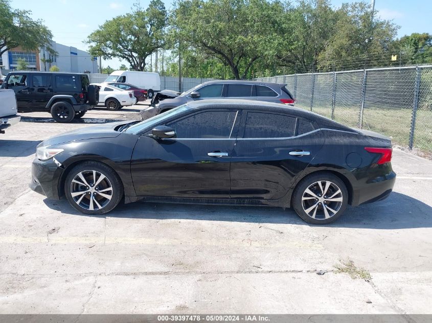 2017 Nissan Maxima 3.5 Sv VIN: 1N4AA6AP6HC413671 Lot: 39397478