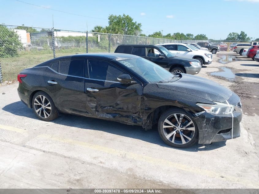 2017 Nissan Maxima 3.5 Sv VIN: 1N4AA6AP6HC413671 Lot: 39397478