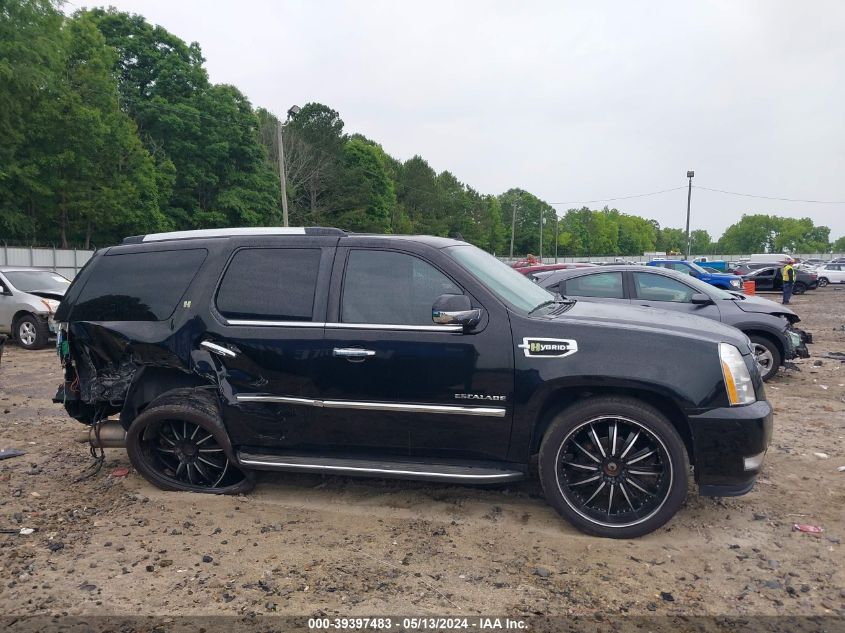 2010 Cadillac Escalade Hybrid Standard VIN: 1GYUKEEJ6AR166301 Lot: 39397483