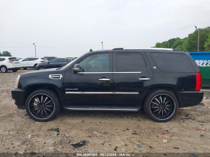 2010 Cadillac Escalade Hybrid Standard VIN: 1GYUKEEJ6AR166301 Lot: 39397483