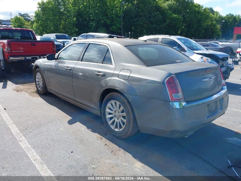 2012 Chrysler 300 VIN: 2C3CCAAG2CH289330 Lot: 39397493