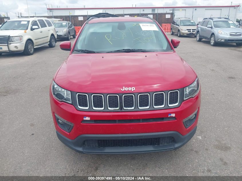 2019 JEEP COMPASS LATITUDE FWD - 3C4NJCBBXKT614921