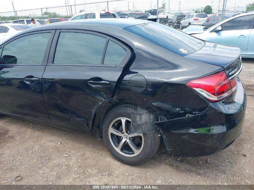 2015 Honda Civic Se VIN: 19XFB2F77FE056618 Lot: 39397499