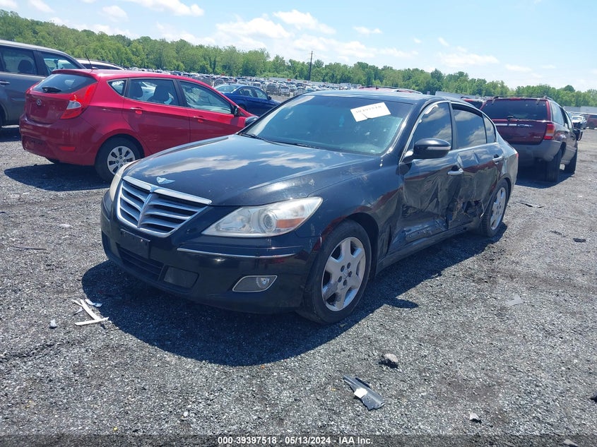 2010 Hyundai Genesis 3.8 VIN: KMHGC4DE0AU090193 Lot: 39397518