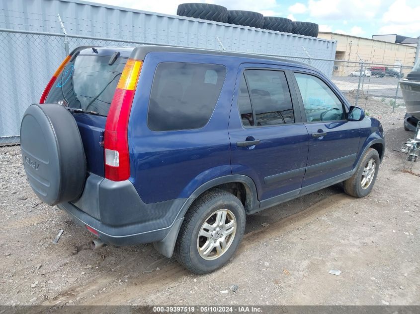 2003 Honda Cr-V Ex VIN: SHSRD78843U112457 Lot: 39397519