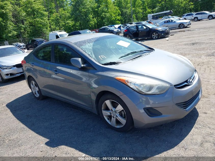 2013 Hyundai Elantra Gls VIN: 5NPDH4AEXDH305462 Lot: 39397531