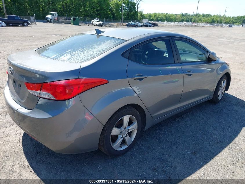 2013 Hyundai Elantra Gls VIN: 5NPDH4AEXDH305462 Lot: 39397531