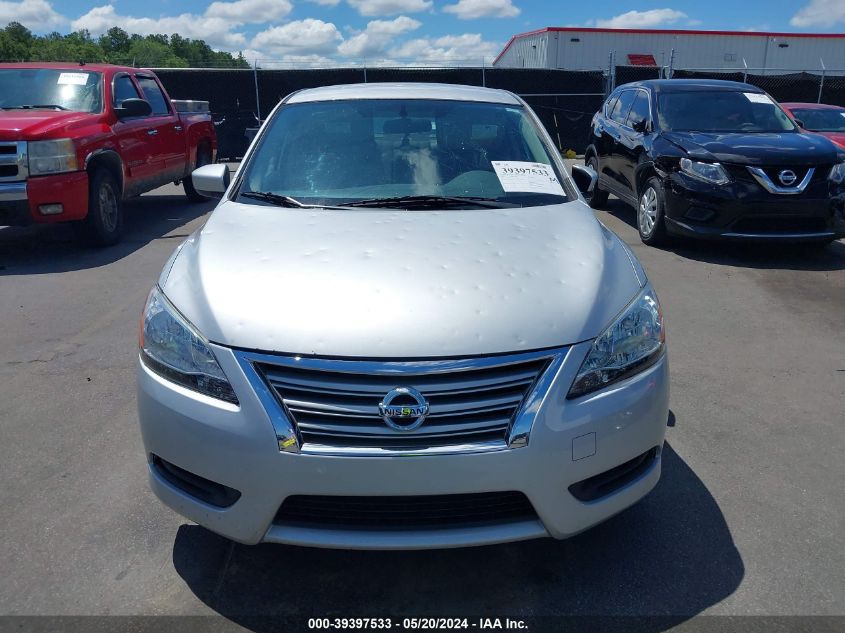 2013 Nissan Sentra S VIN: 3N1AB7AP4DL774234 Lot: 39397533