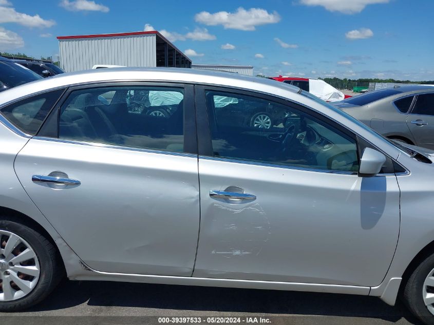 2013 Nissan Sentra S VIN: 3N1AB7AP4DL774234 Lot: 39397533