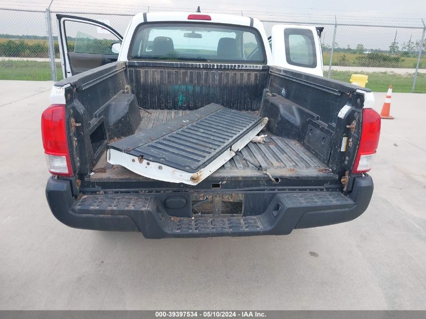 2016 Toyota Tacoma Sr VIN: 5TFRX5GN0GX069581 Lot: 39397534