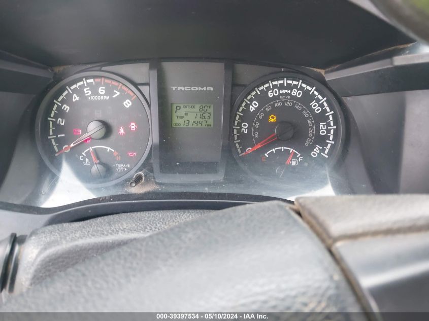 2016 Toyota Tacoma Sr VIN: 5TFRX5GN0GX069581 Lot: 39397534