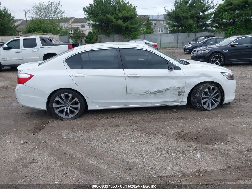 2015 Honda Accord Sport VIN: 1HGCR2F58FA204552 Lot: 39397560