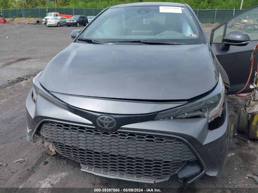 2021 Toyota Corolla Se VIN: JTNB4MBE2M3123537 Lot: 39397565