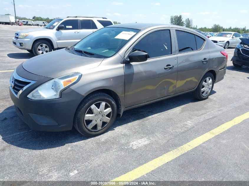 2016 Nissan Versa 1.6 S+ VIN: 3N1CN7AP8GL842183 Lot: 39397566