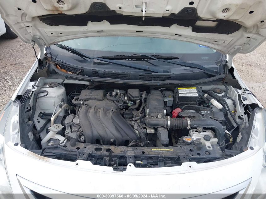 2017 Nissan Versa 1.6 S+ VIN: 3N1CN7AP1HL870926 Lot: 39397568