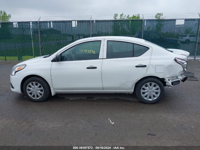 2015 Nissan Versa S/S Plus/Sv/Sl VIN: 3N1CN7AP4FL878631 Lot: 39397572