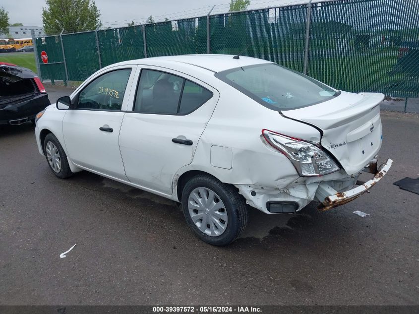 2015 Nissan Versa S/S Plus/Sv/Sl VIN: 3N1CN7AP4FL878631 Lot: 39397572