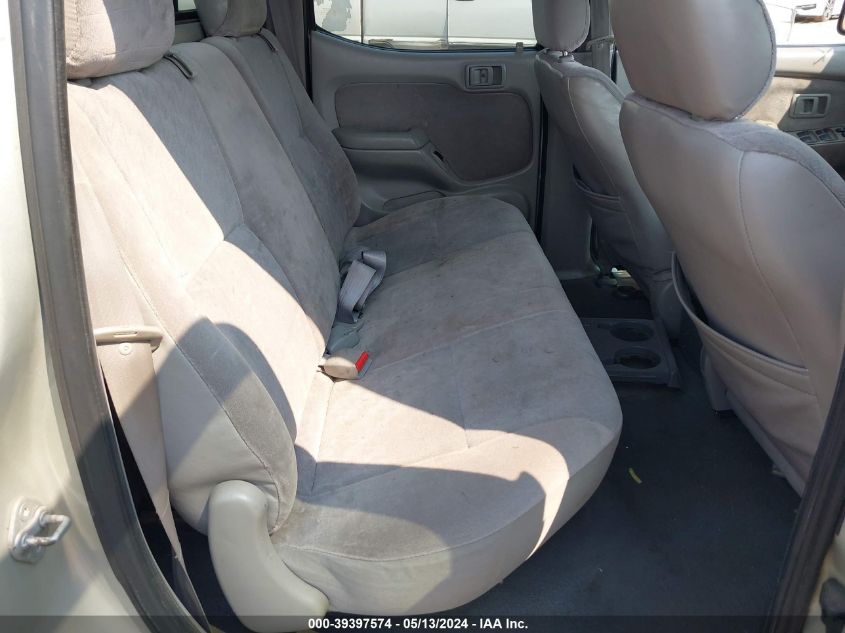 2001 Toyota Tacoma Base V6 VIN: 5TEHN72N51Z799796 Lot: 39397574