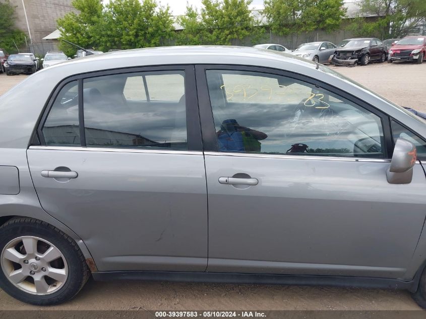 2008 Nissan Versa 1.8Sl VIN: 3N1BC11EX8L394270 Lot: 39397583