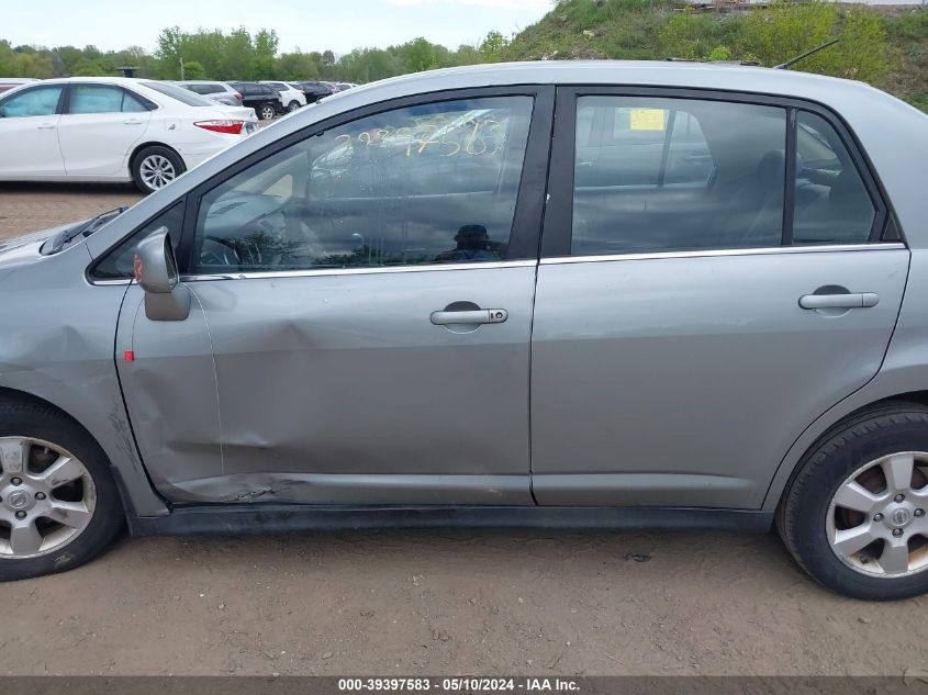 2008 Nissan Versa 1.8Sl VIN: 3N1BC11EX8L394270 Lot: 39397583