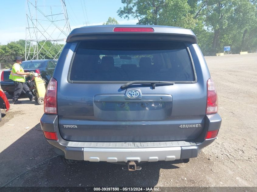 2005 Toyota 4Runner Sr5 Sport V6/Sr5 V6 VIN: JTEBU14R258029869 Lot: 39397590