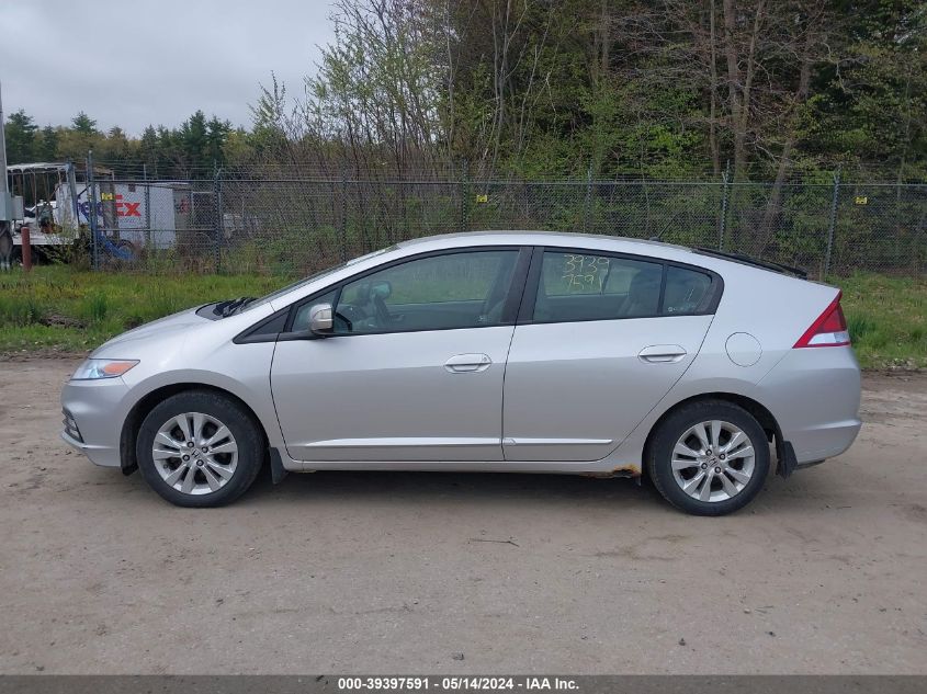 2012 Honda Insight Ex VIN: JHMZE2H79CS002729 Lot: 39397591