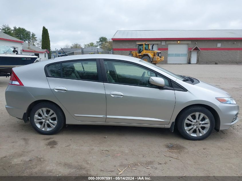 2012 Honda Insight Ex VIN: JHMZE2H79CS002729 Lot: 39397591