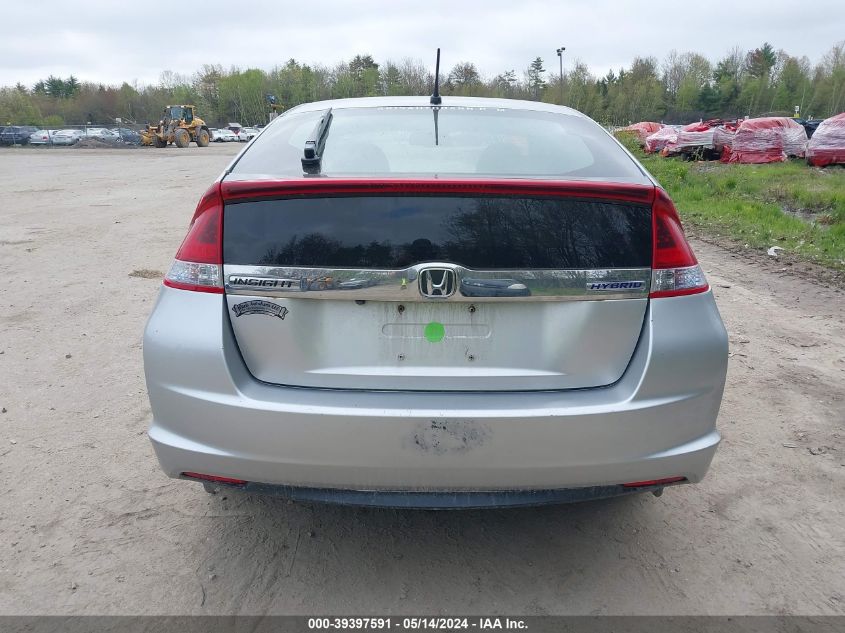 2012 Honda Insight Ex VIN: JHMZE2H79CS002729 Lot: 39397591