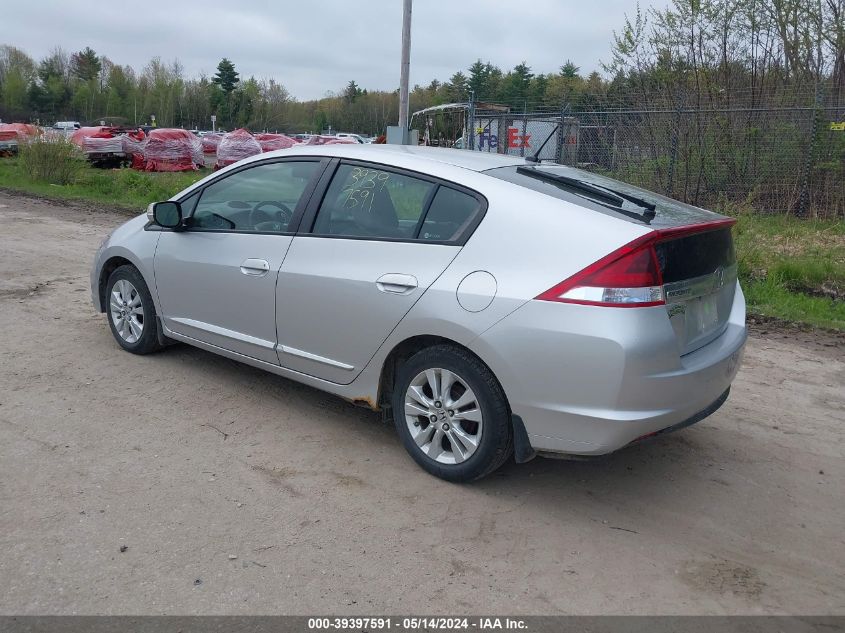 2012 Honda Insight Ex VIN: JHMZE2H79CS002729 Lot: 39397591